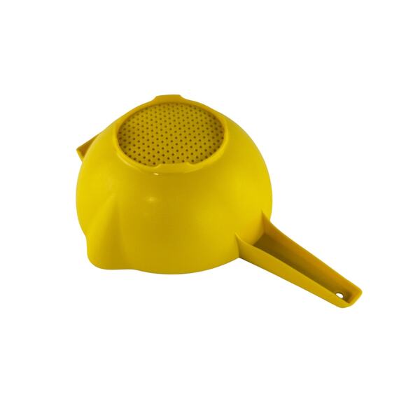 Vintage Tupperware Yellow Colander Strainer 1523 Retro Kitchen Gadget Utensil - Picture 4 of 8